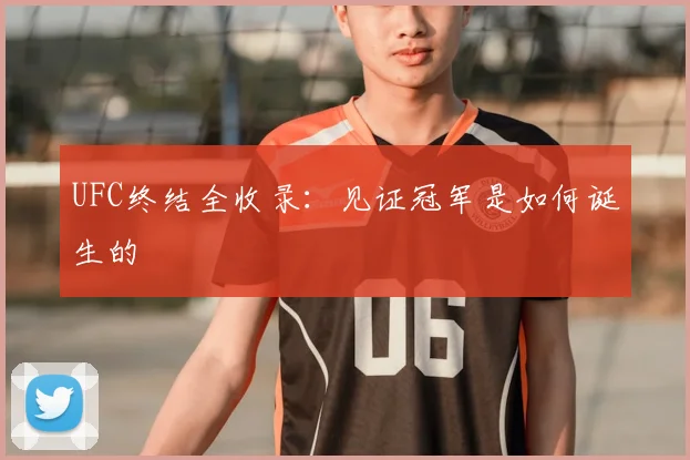 UFC终结全收录：见证冠军是如何诞生的