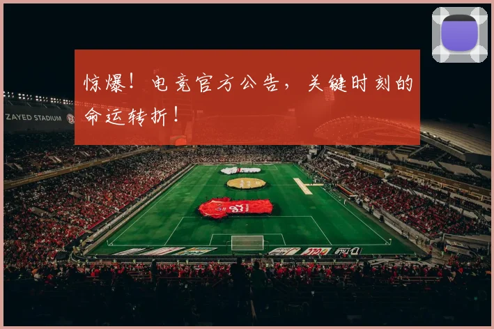 惊爆！电竞官方公告，关键时刻的命运转折！